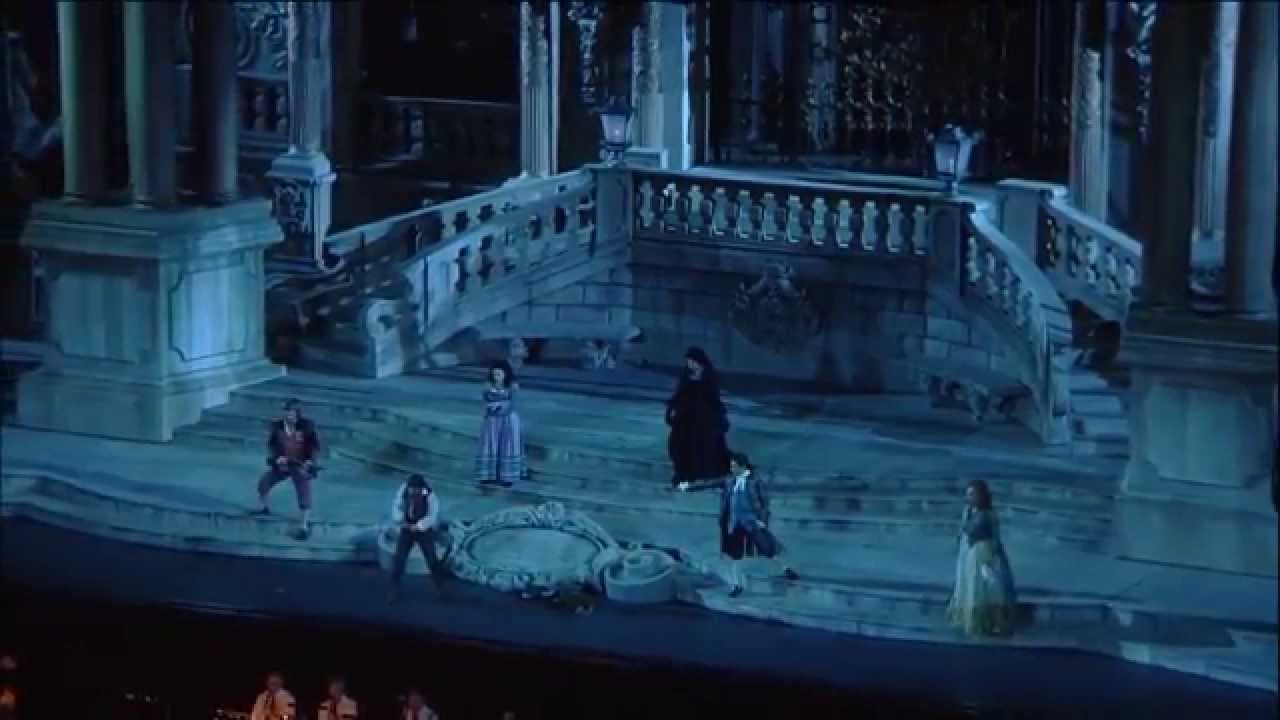 DON GIOVANNI - Sola sola in buio loco (Siri, Esposito, Lungu, Pirgu, Senn, Roman, Verona 2015)