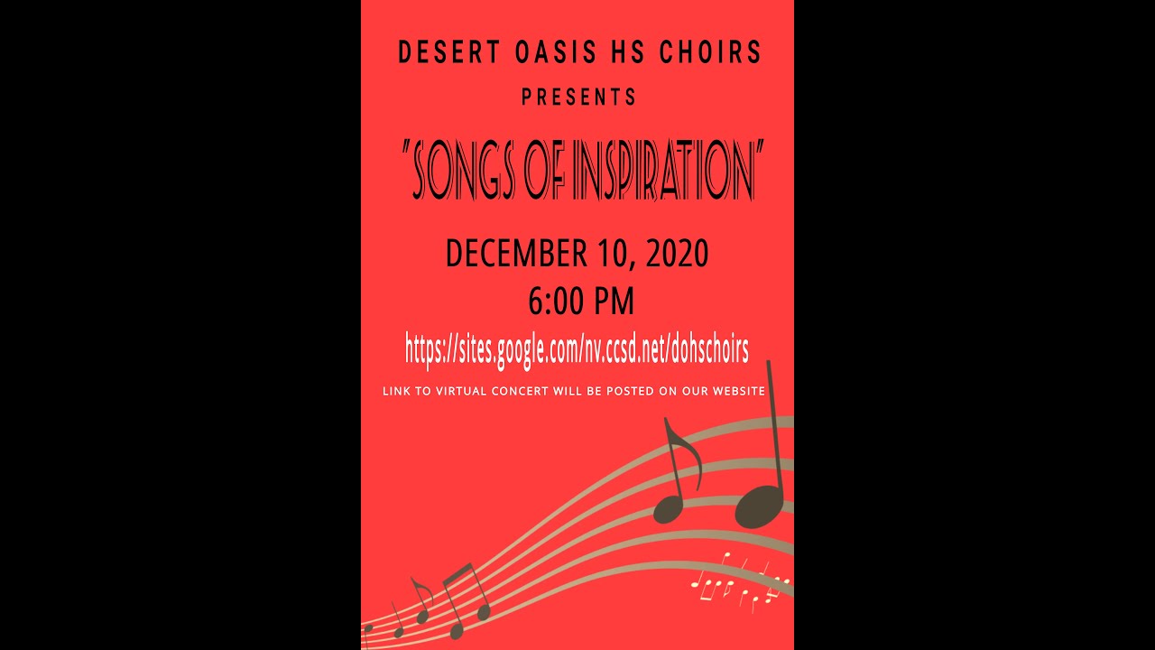 Desert Oasis HS Chamber Singers - Virtual Concert
