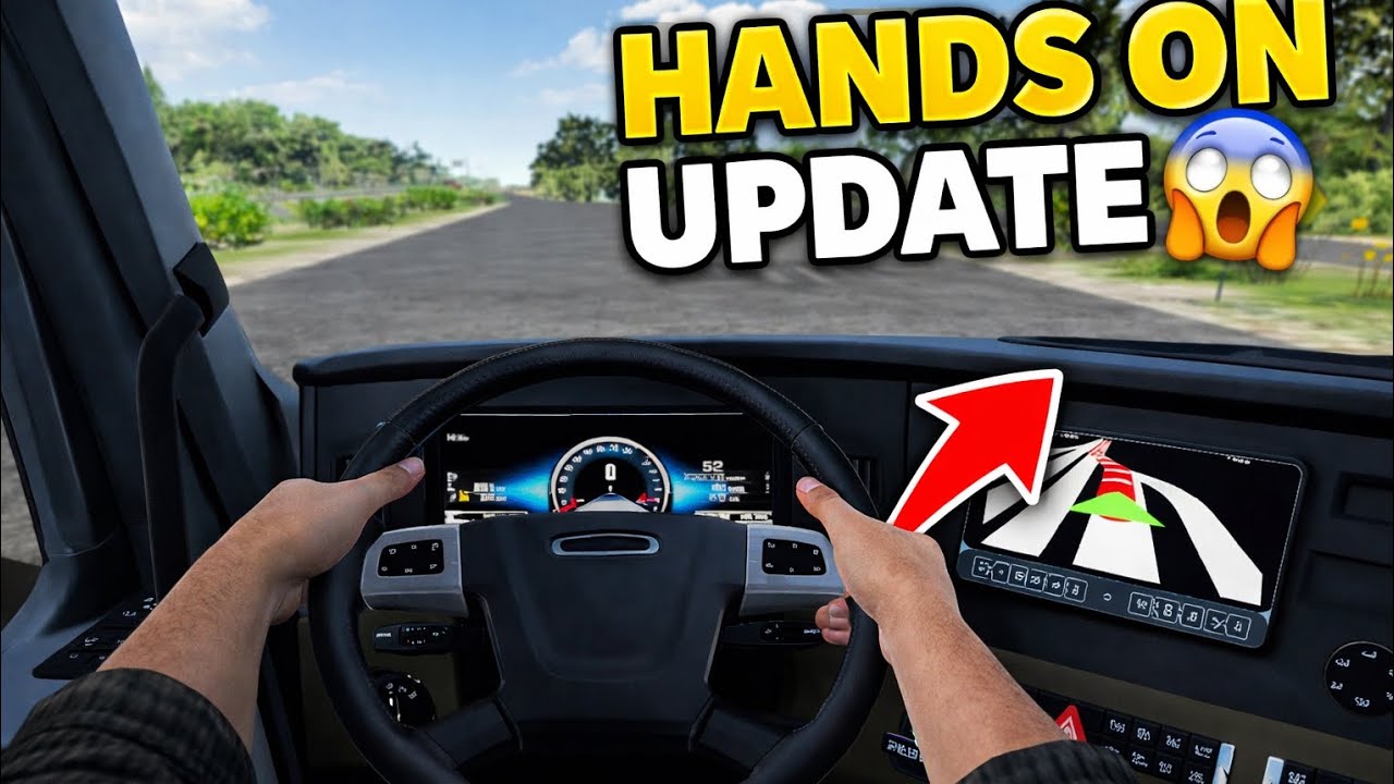 Hands on Steering Wheel Update is INSANE 😱 | Truck Simulator Big Rig
