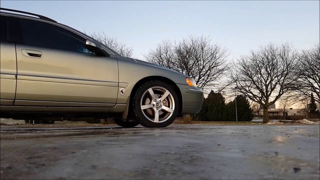 Volvo V70 D5 awd -07 Haldex slowmotion test
