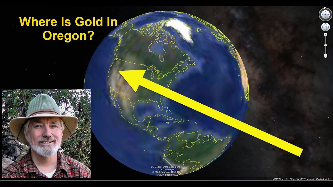 Where is Gold found in Oregon?