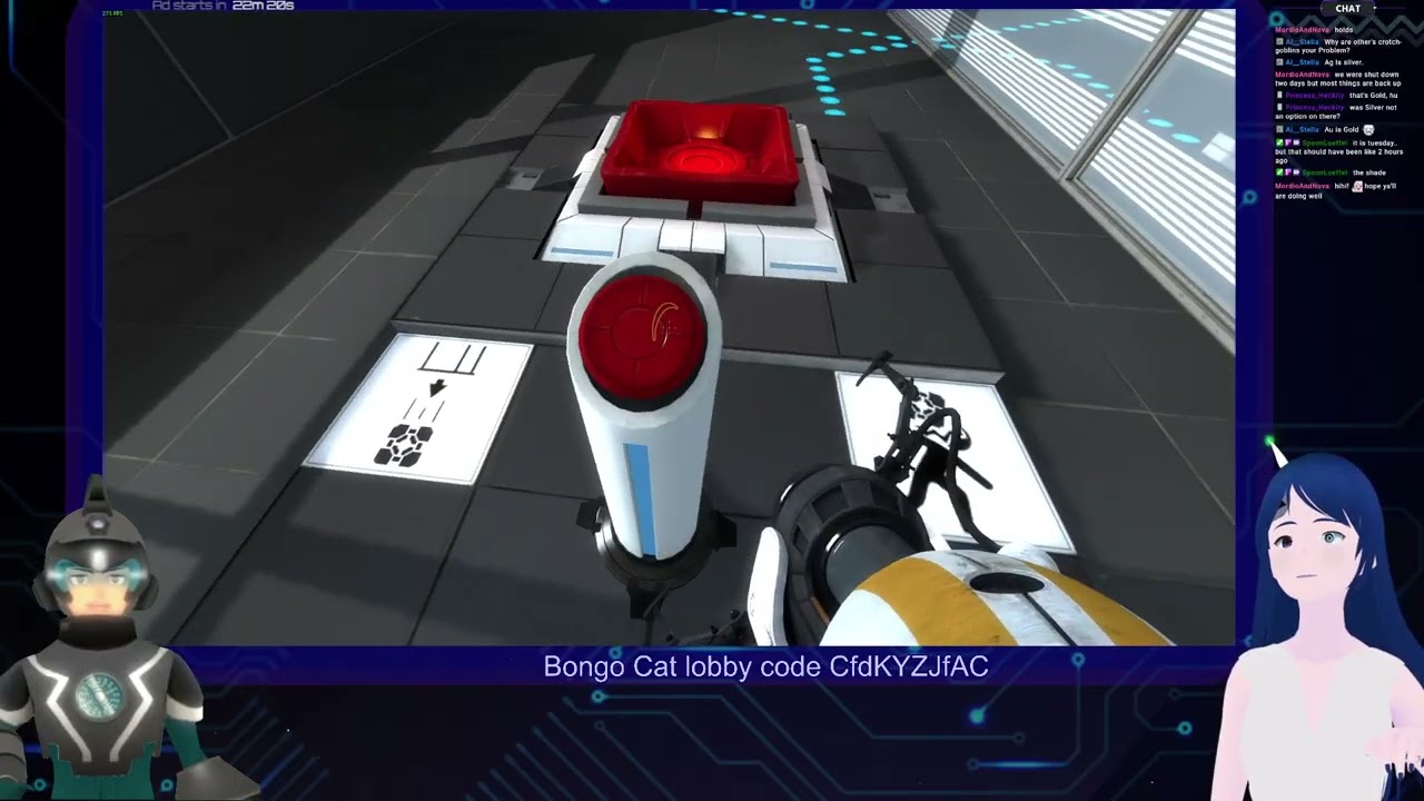 1) Portal 2 RAP with @elemental_silver! Thinking with portals? Bold GladOS assumes I think at all!