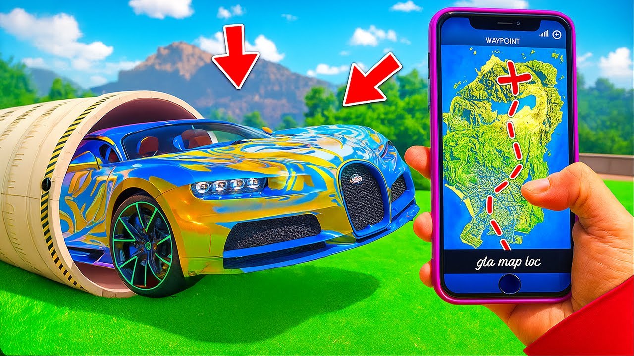 SCHNELLSTEN OP BUGATTI GEFUNDEN in GTA 5 (Hide & Seek)