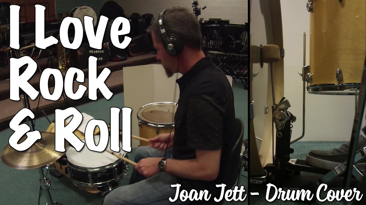 Joan Jett - I Love Rock 'n' Roll Drum Cover