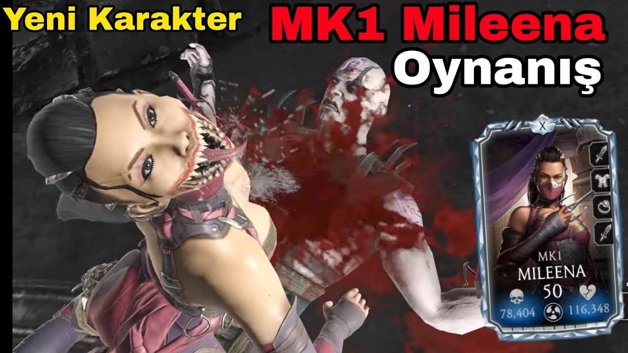 FAZLA HAVALI 🗿 | MK1 Mileena Oynanış | Mk Mobile