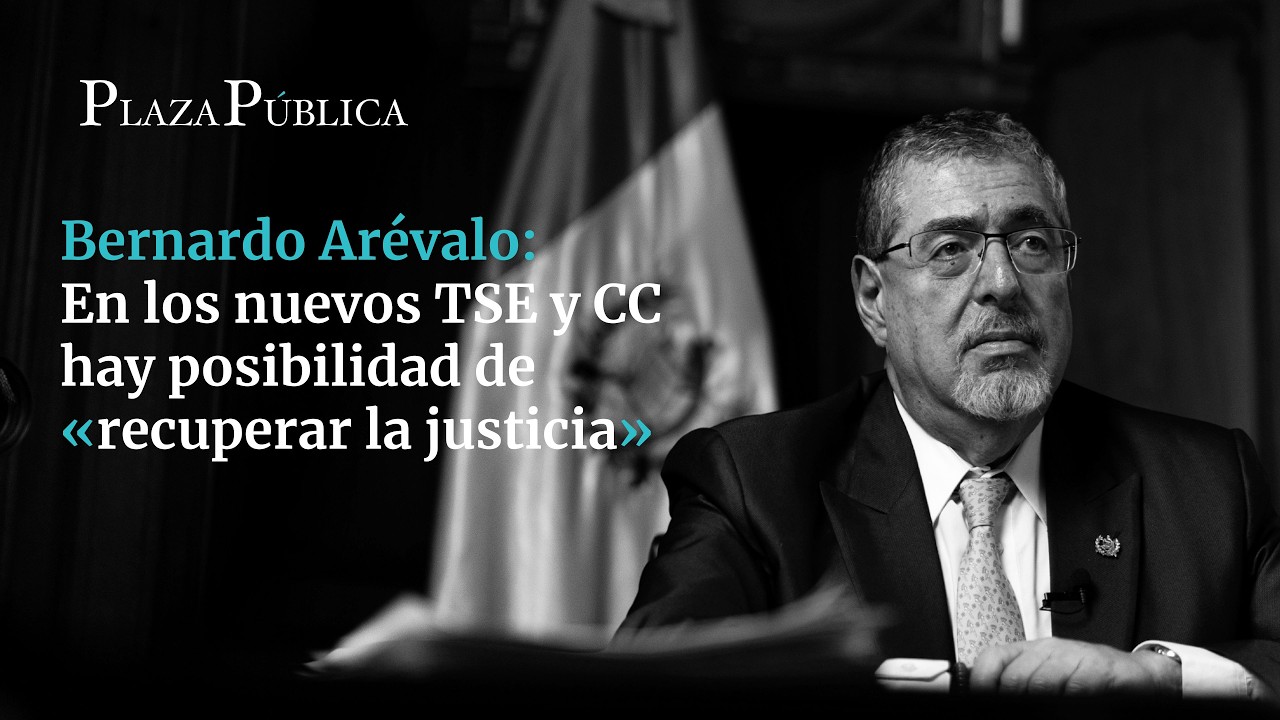 Bernardo Arévalo: en los nuevos TSE y CC hay posibilidad de «recuperar la justicia»