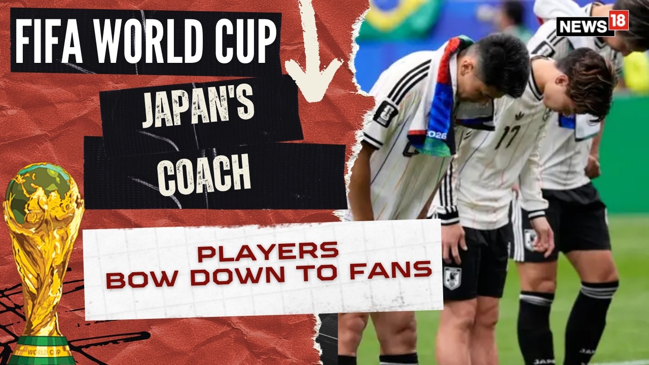 Japan Coach, Players Bow Down To Fans In Apology As Brazil End FIFA World Cup Dream | 4K | N18G