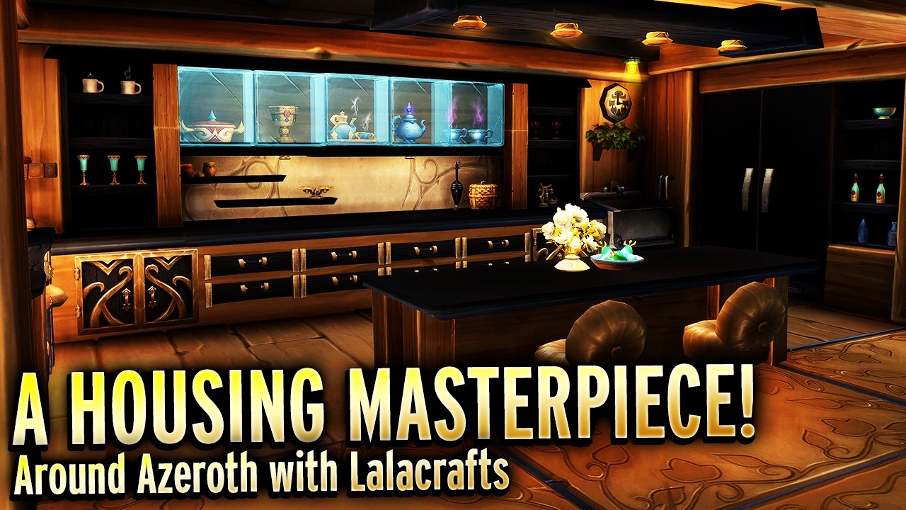 This House Will BLOW MINDS - Around Azeroth with Lalacrafts WoW Housing Tour