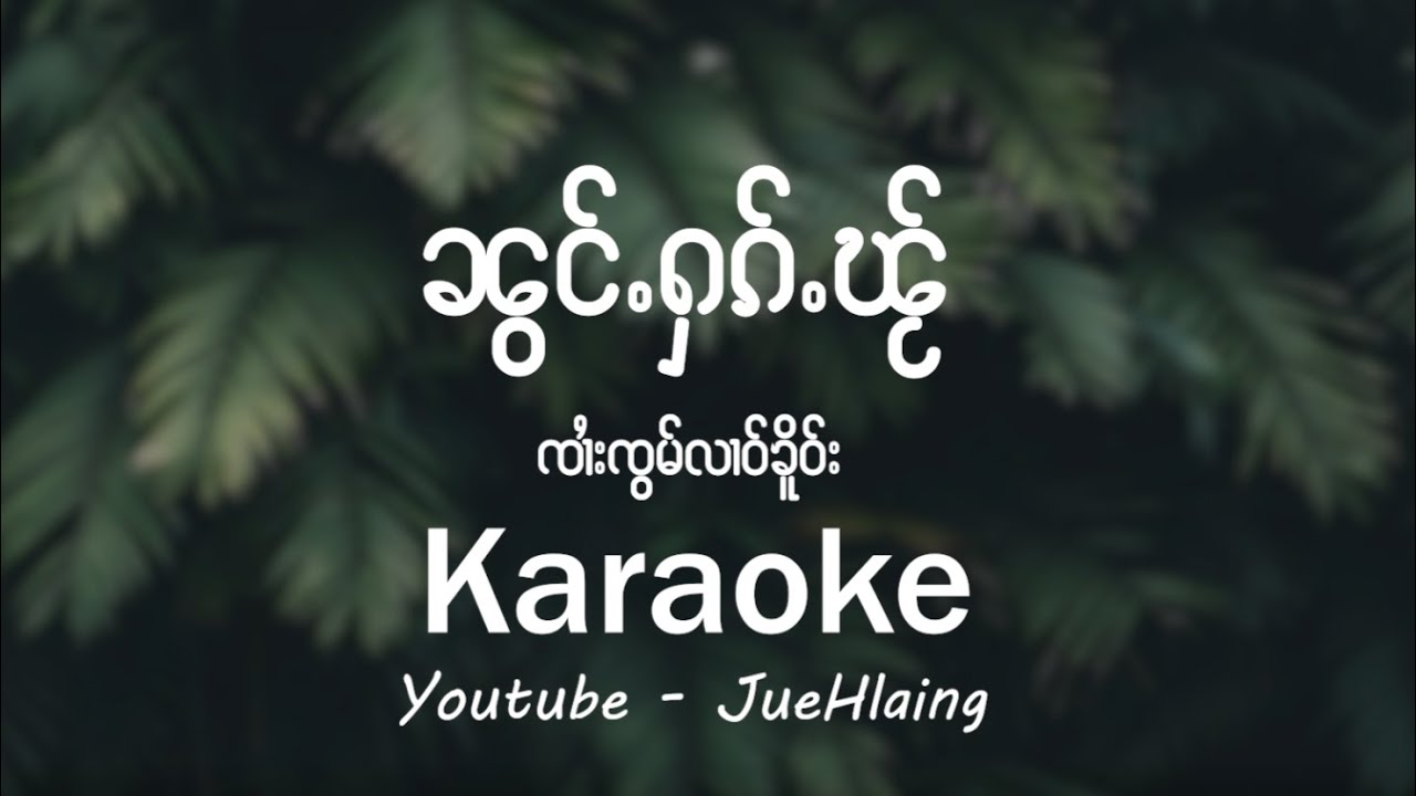 ၼွင်ႉႁၵ်ႉၽႂ်  -  ၸၢႆးၸွမ်လၢဝ်ၶိူဝ်း (Karaoke)