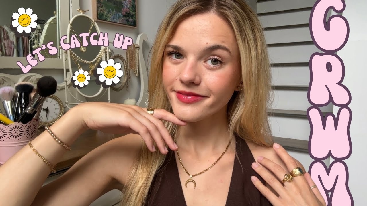 Chatty GRWM 🧸 Life Updates: Netflix Favs, Clothing Line, Mental Health, Etc ☕