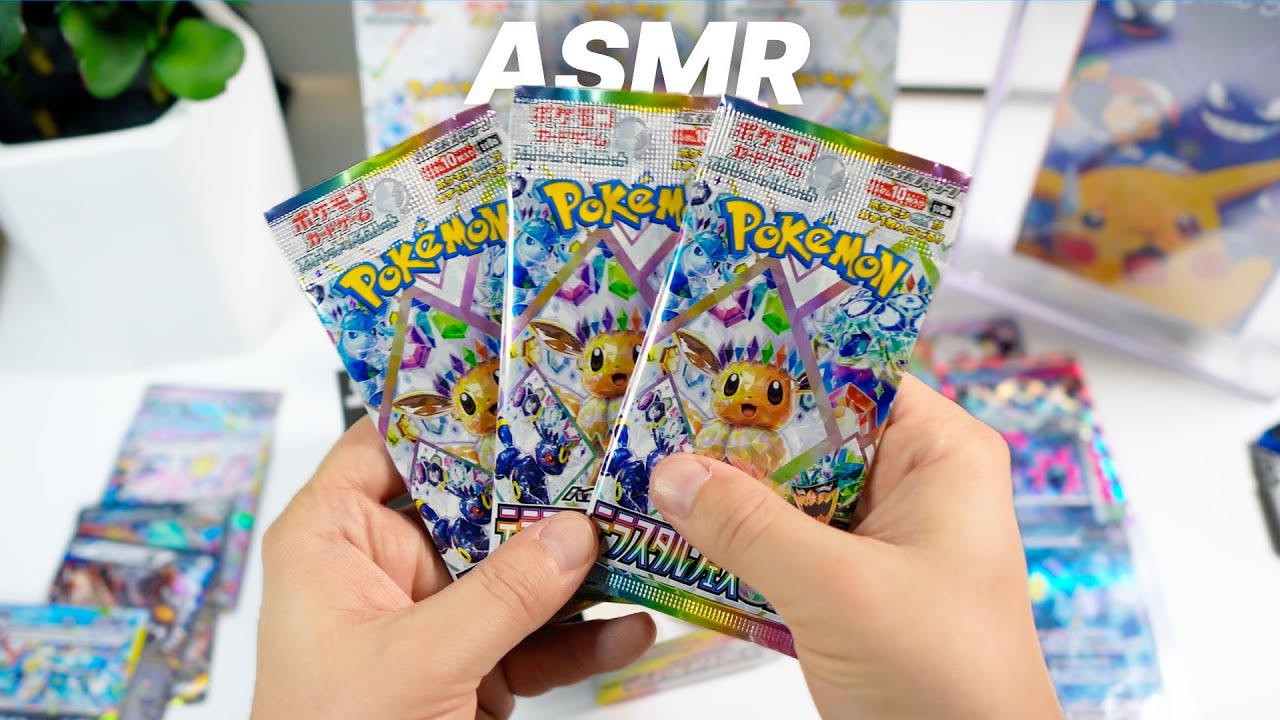 Terastal Festival opening | Pokémon Card ASMR 🎧 [No Talking]