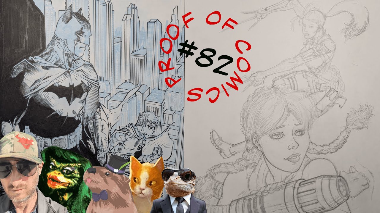 Proof of Comics 82 - Penciling a Commission
