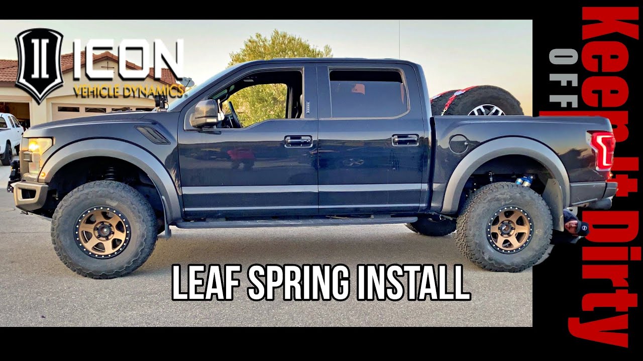 Icon Leaf Spring Installation