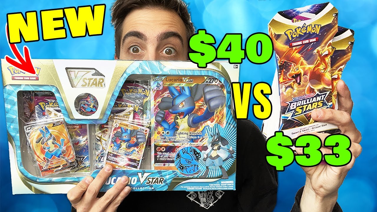 NEW Lucario VSTAR Box VS Blister Packs! (I Didn't Expect This)
