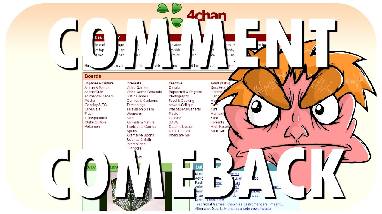 Комментарий к ответу: Я НЕНАВИЖУ 4chan