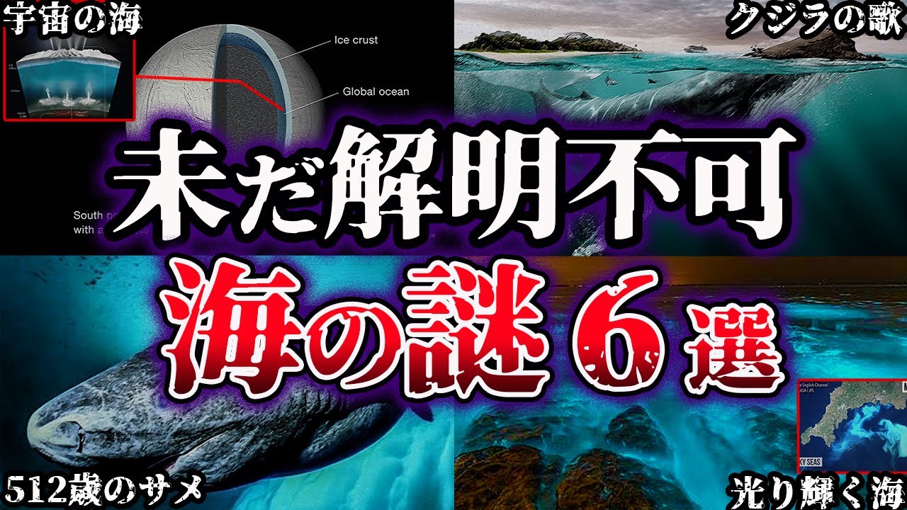 【ゆっくり解説】闇が深すぎる。未だ解明されていない海の謎6選【Part2】