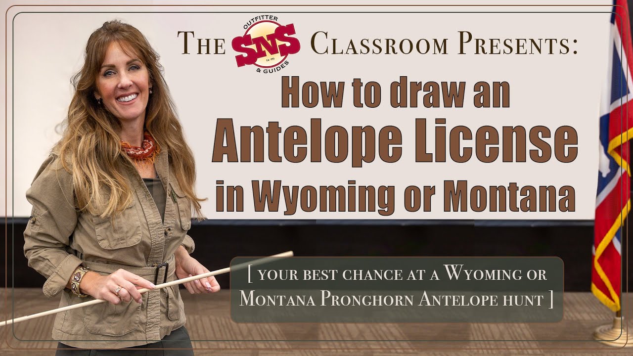 How to Draw a Pronghorn Antelope License in Wyoming or Montana
