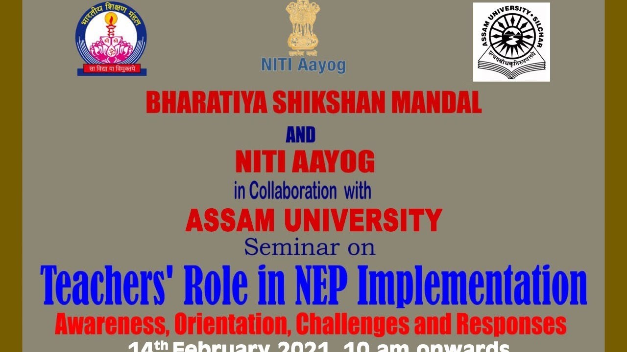 Teachers' Role In NEP Implementation.
