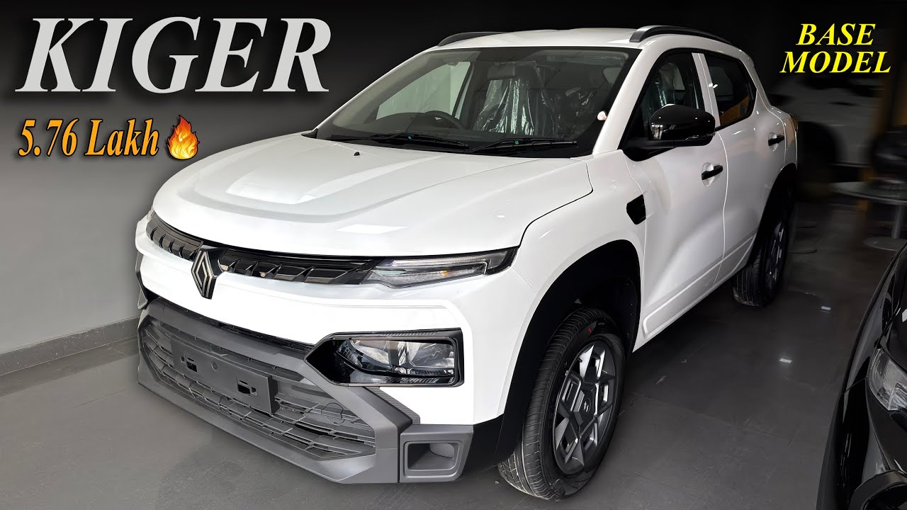 Renault Kiger Authentic MT – Base Model में क्या मिलता है? | Full Walkaround & Review