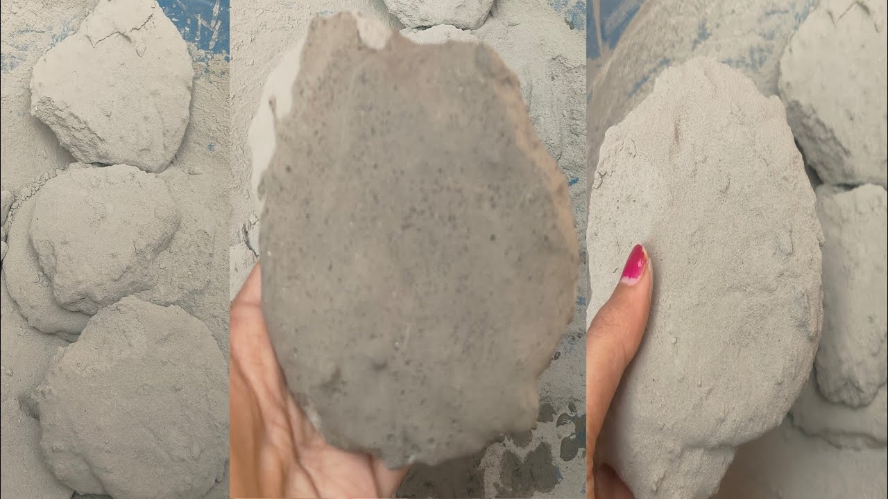 Pure cement slab crumbling|dusty cement crumbling| full satisfaction|like N subscribe to my channel 