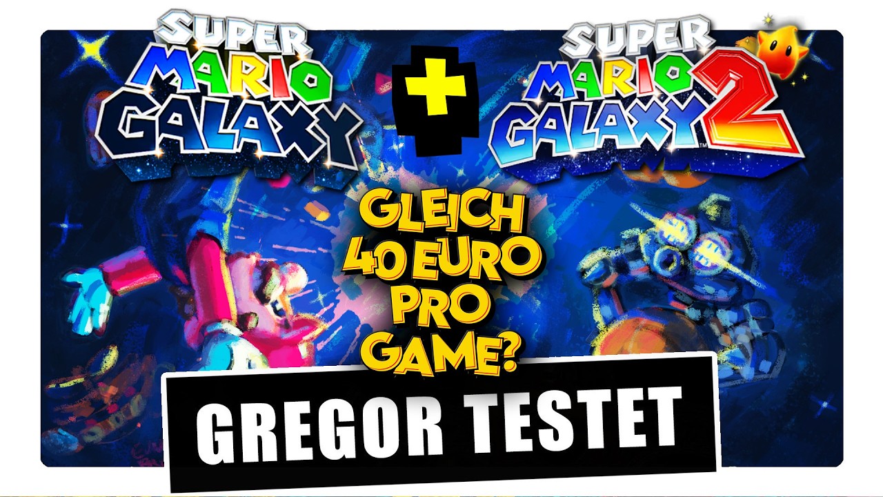 SUPER MARIO GALAXY 1 & 2 im TEST für SWITCH 2 ✰ Sind 40 EURO pro REMASTER gerechtfertigt? (Review)