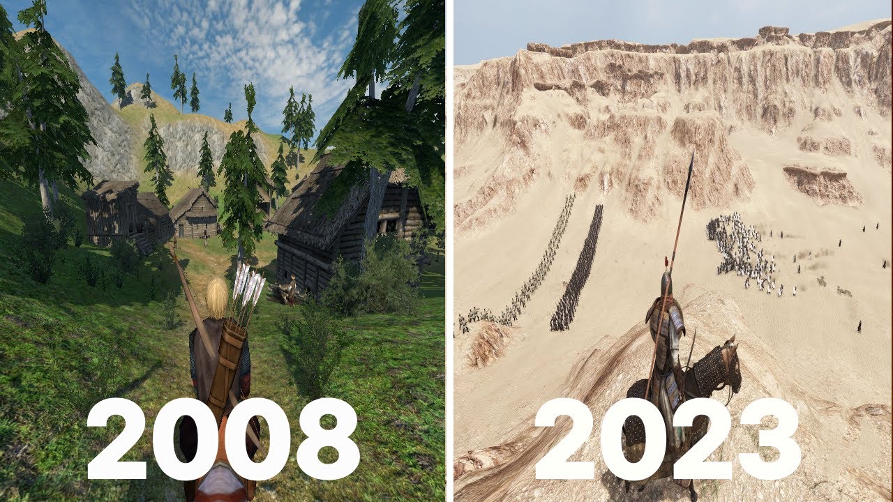 Evolution of MOUNT & BLADE Games (2008-2023)