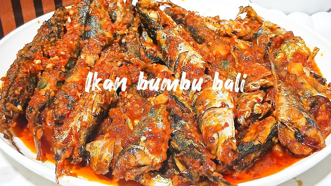 BUMBUNYA MEDOK BANGETT‼️RESEP SEDERHANA IKAN BUMBU BALI YANG WAJIB KALIAN COBA‼️😋🤤😍
