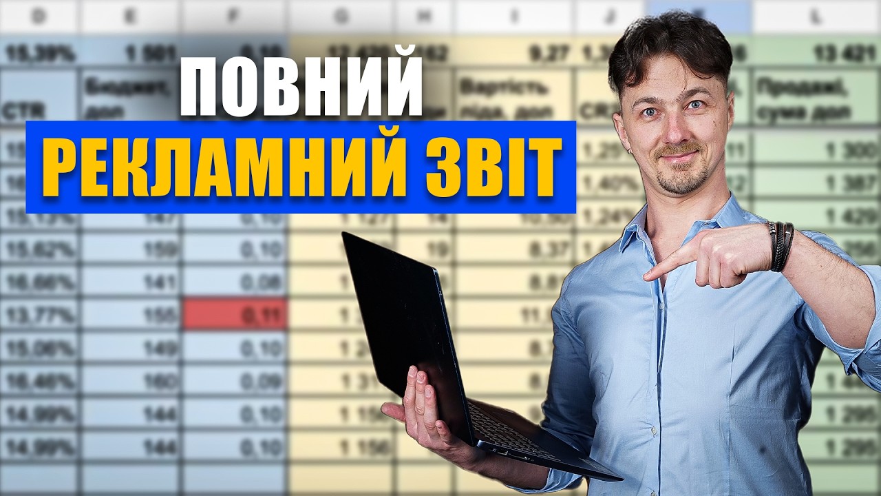 Як аналізувати ефективність реклами і продажів. Повний рекламний звіт