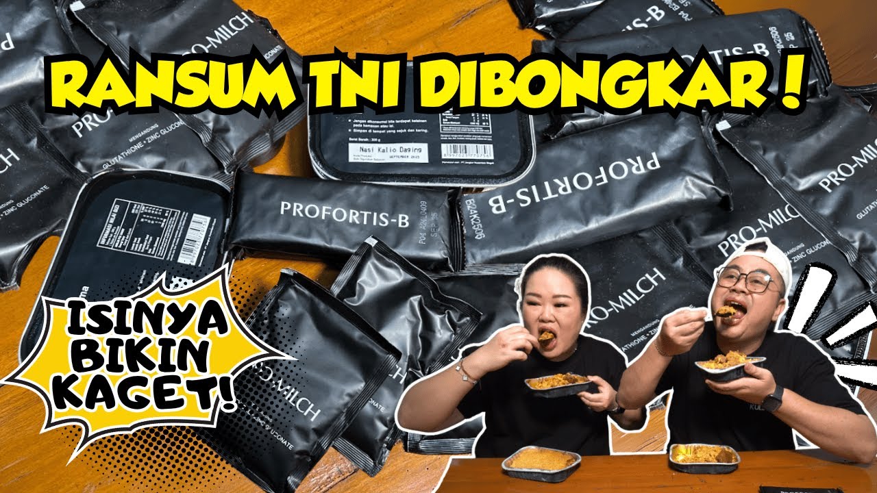 RANSUM TNI DIBONGKAR !! KOKOCICI KAGET RASANYA SE ENAK INI !! WAJIB DI BELI SEBELUM KEHABISAN