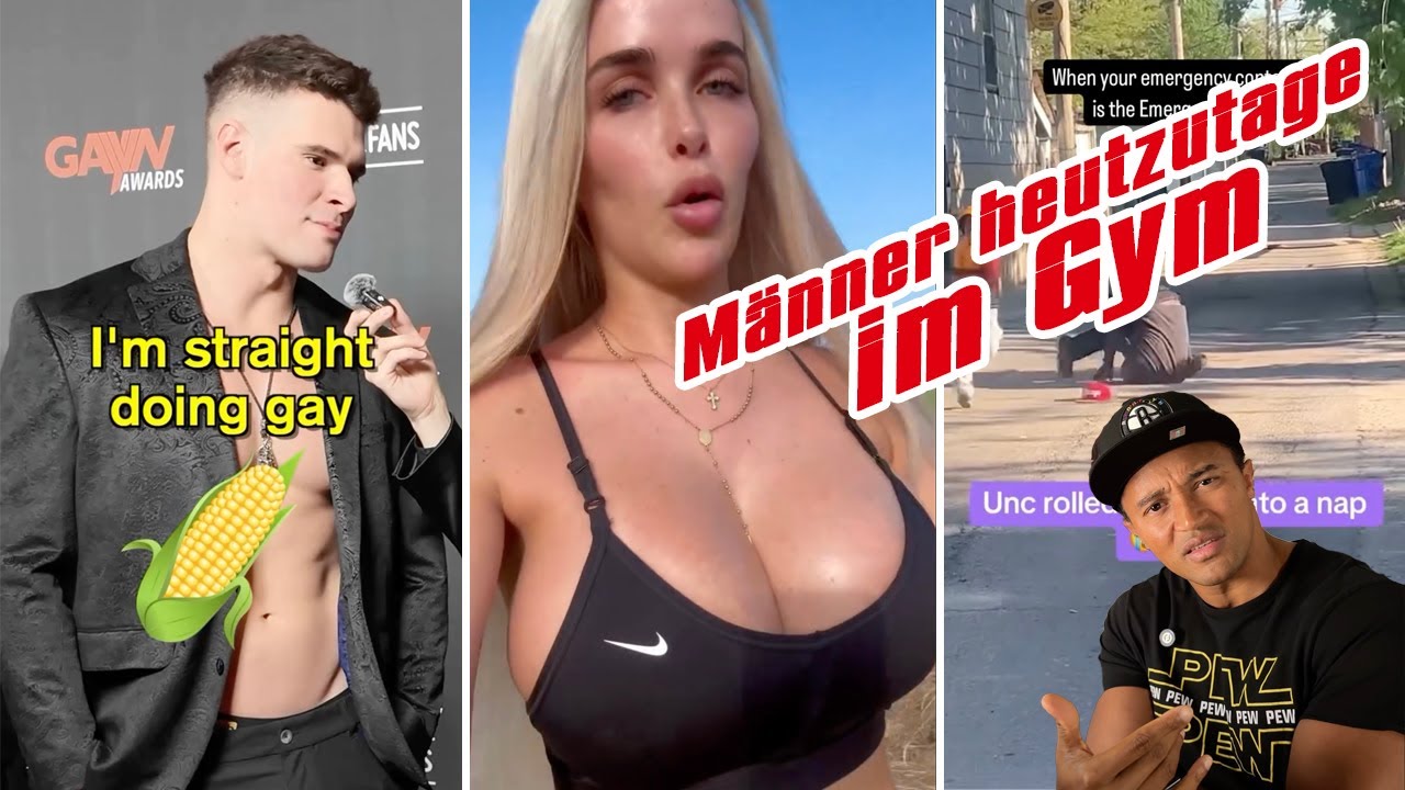 Wie Pandas Gebären, Männer im Gym, Nicht schwul gay 🌽? Angefurzt, Schlechter Vater - Lustige Videos