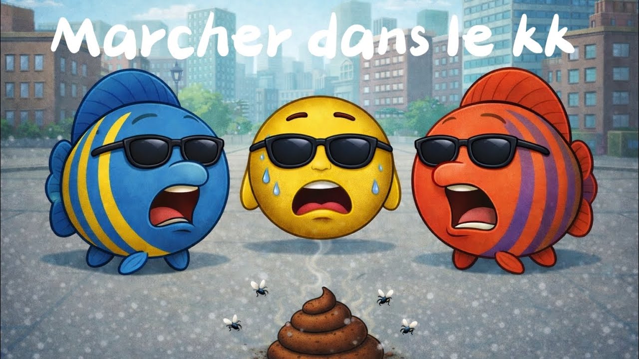 Fish et Hess - Marcher dans le kk (ft.Jean Michel Éclaté)
