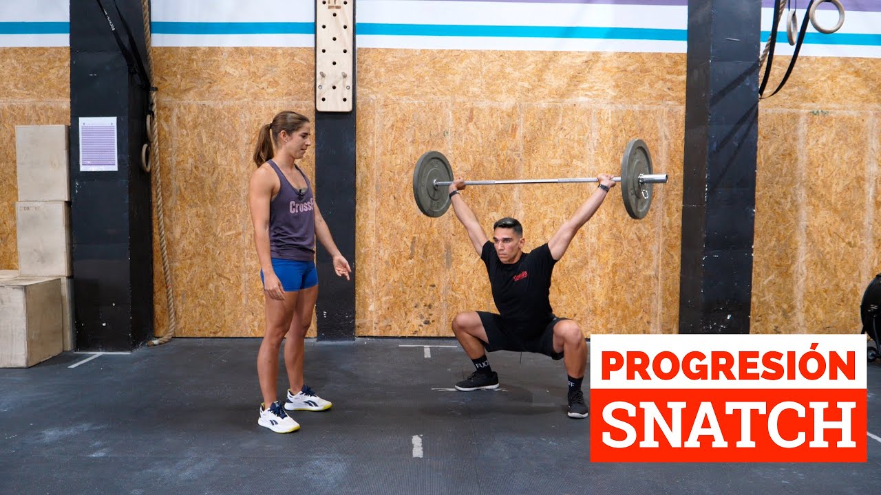 PROGRESIÓN PARA ENSEÑAR EL SNATCH