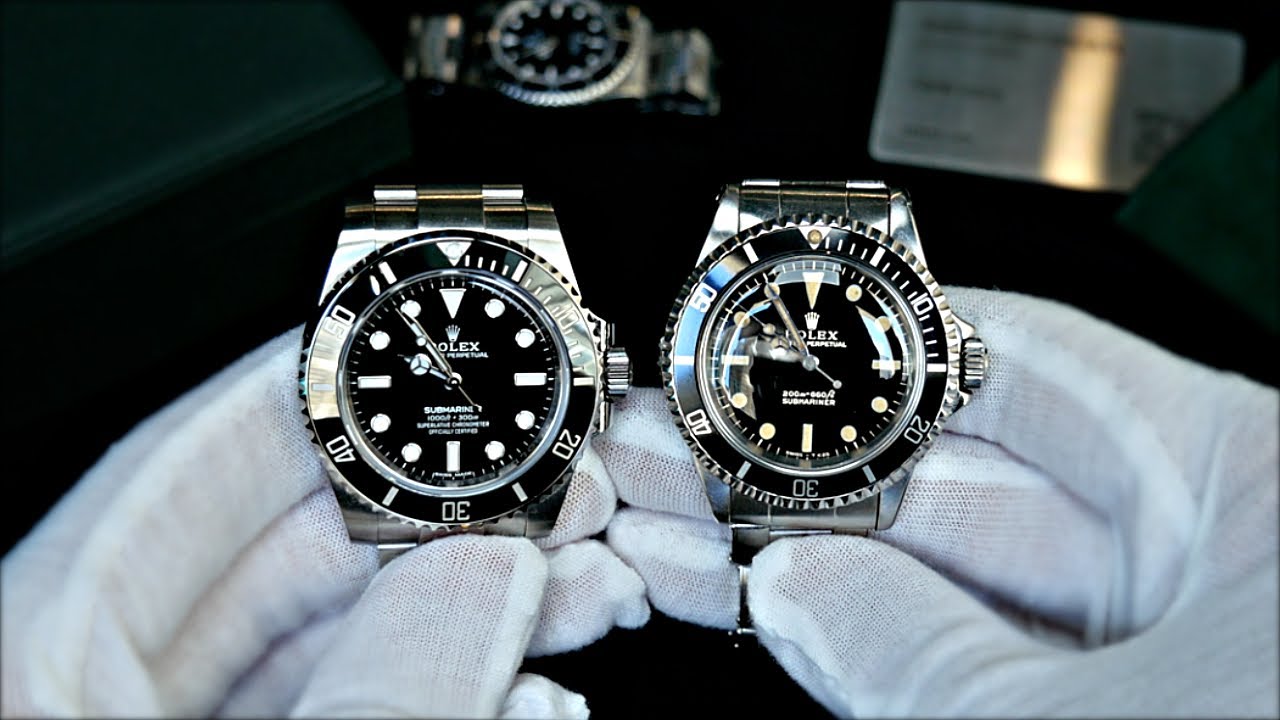 Rolex Moderne VS Rolex Vintage