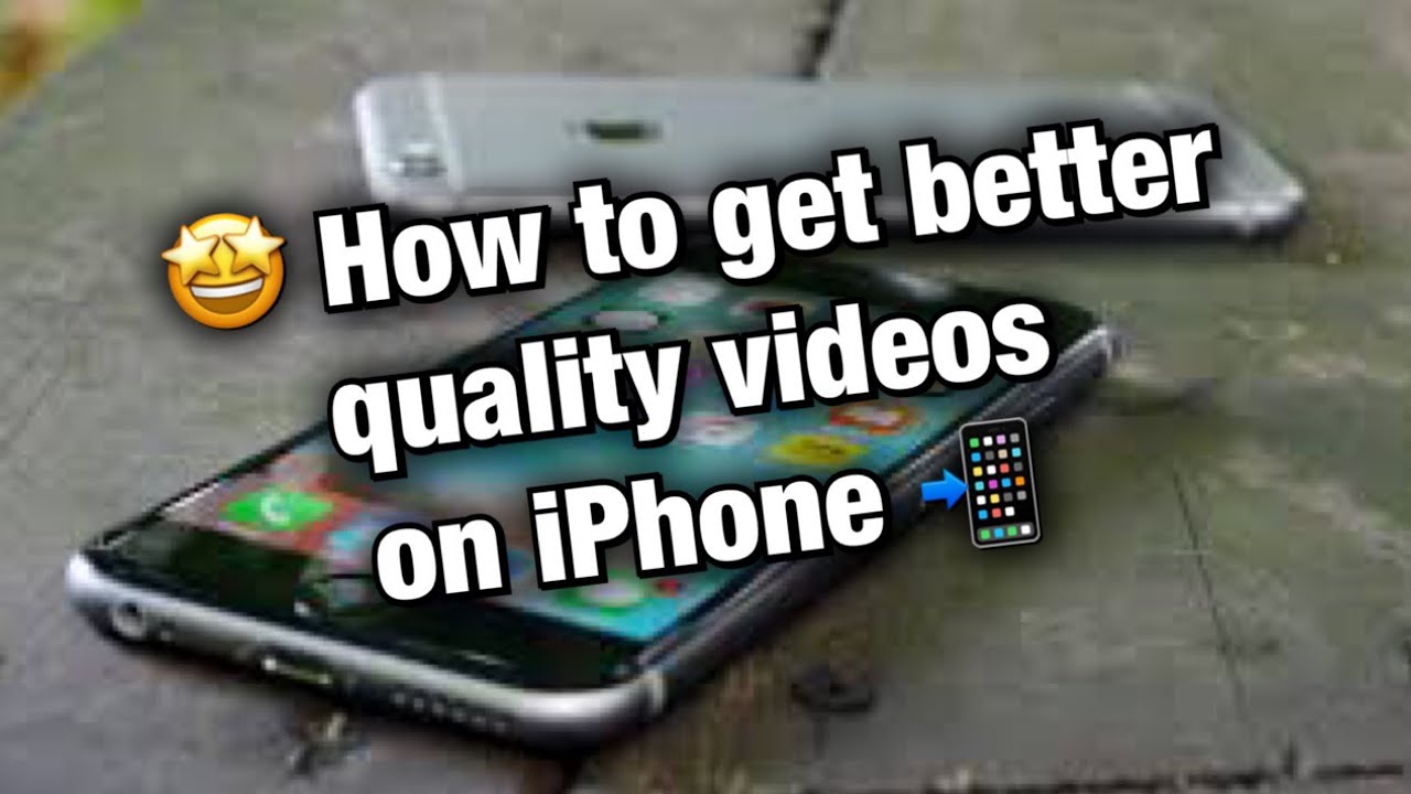 🤩 How to get better quality videos on iPhone 6 or higher 📲 (Instantly Better!)