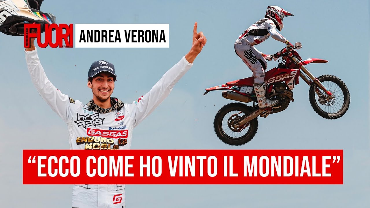 Intervista ANDREA VERONA: ecco come ho VINTO il MONDIALE ENDUROGP