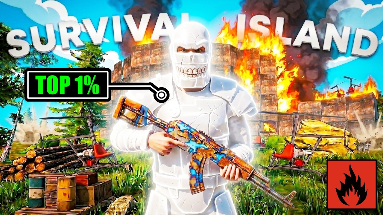 I Survived 100+ HOURS as a SOLO in Oxide: Survival Island (Full Movie)