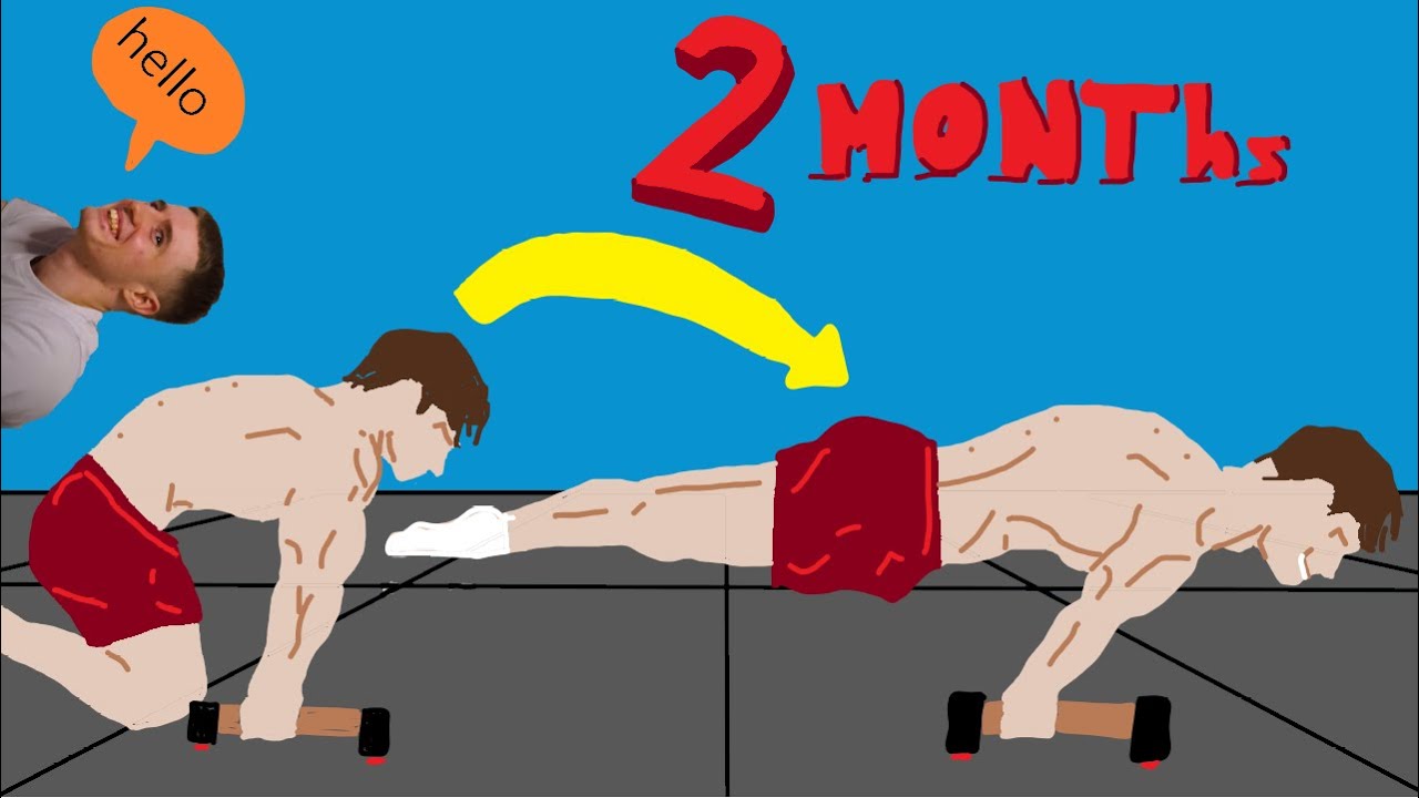 2 MONTHS PLANCHE PROGRESS (zero to full kinda)