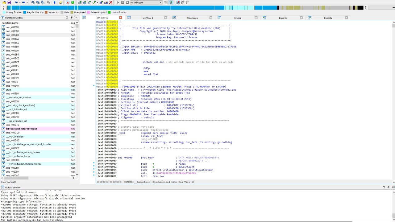 Reversing with WinDbg and IDA Pro - Finding the Main Function