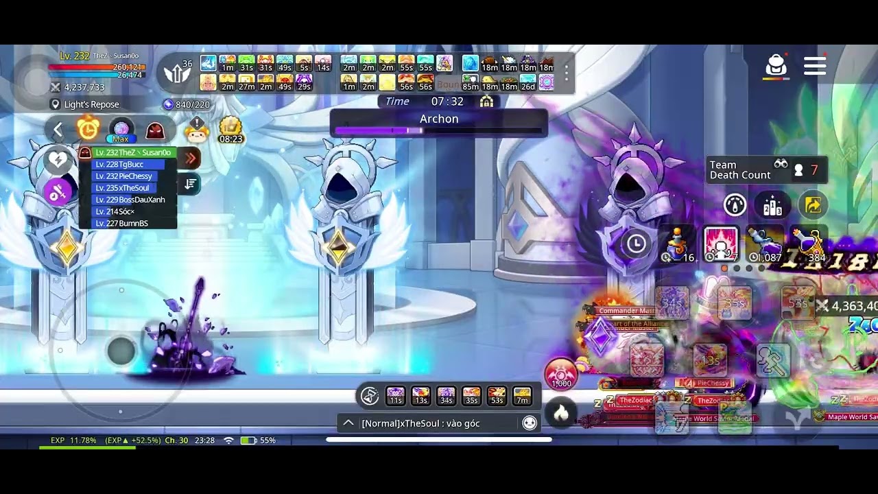 Maplestory M | A2S | The Zodiac | Shade | normal Archon #3