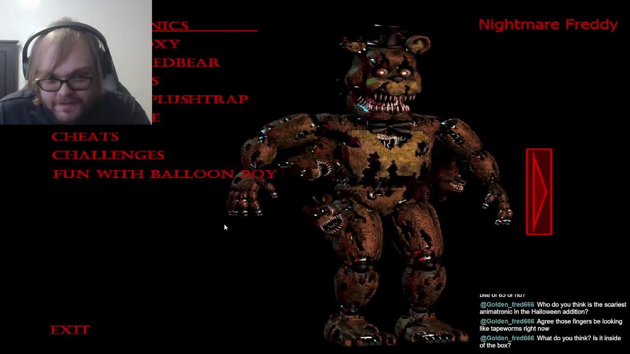 Five Nights at Freddy's 4 20/20/20/20 Attempts (Live)