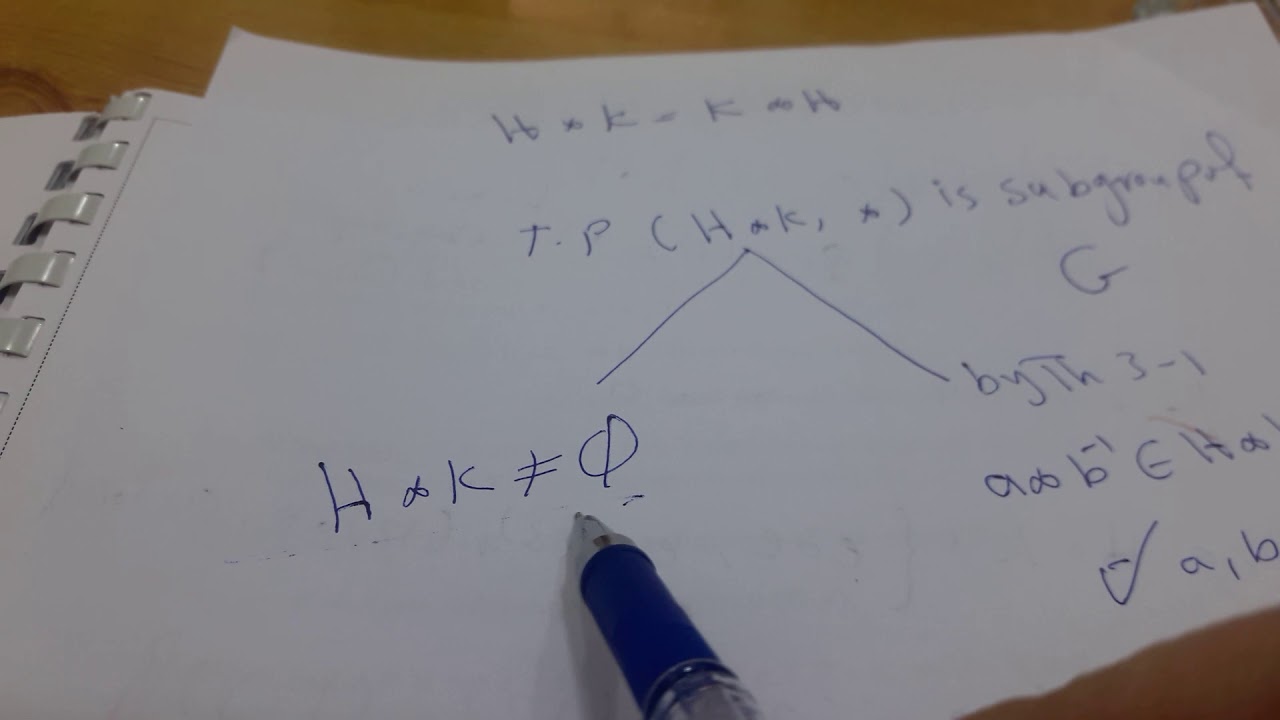 نظريات ضرب الزمر الجزئيه