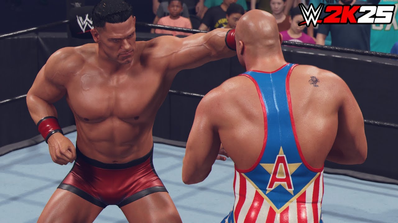 Я пересмотрел дебют Джона Сины в WWE 2K25
