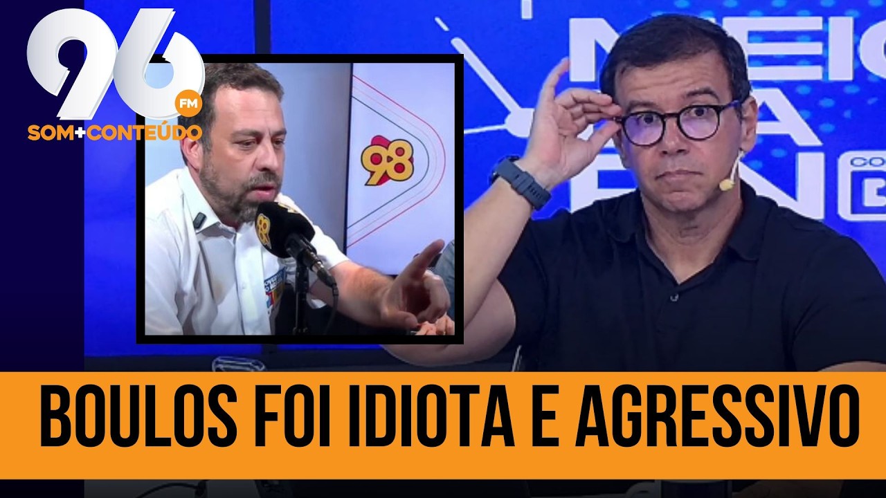 GUILHERME BOULOS FOI ARROGANTE E IDIOTA EM ENTREVISTA A RÁDIO DE NATAL, ANALISA BG