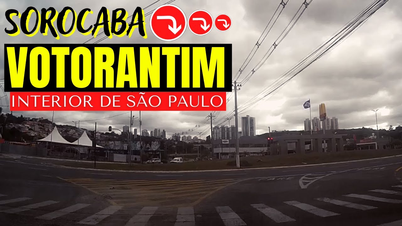 VOTORANTIM - SP, Trajeto de Sorocaba Para a Cidade de VOTORANTIM | Sorocaba a Votorantim SP