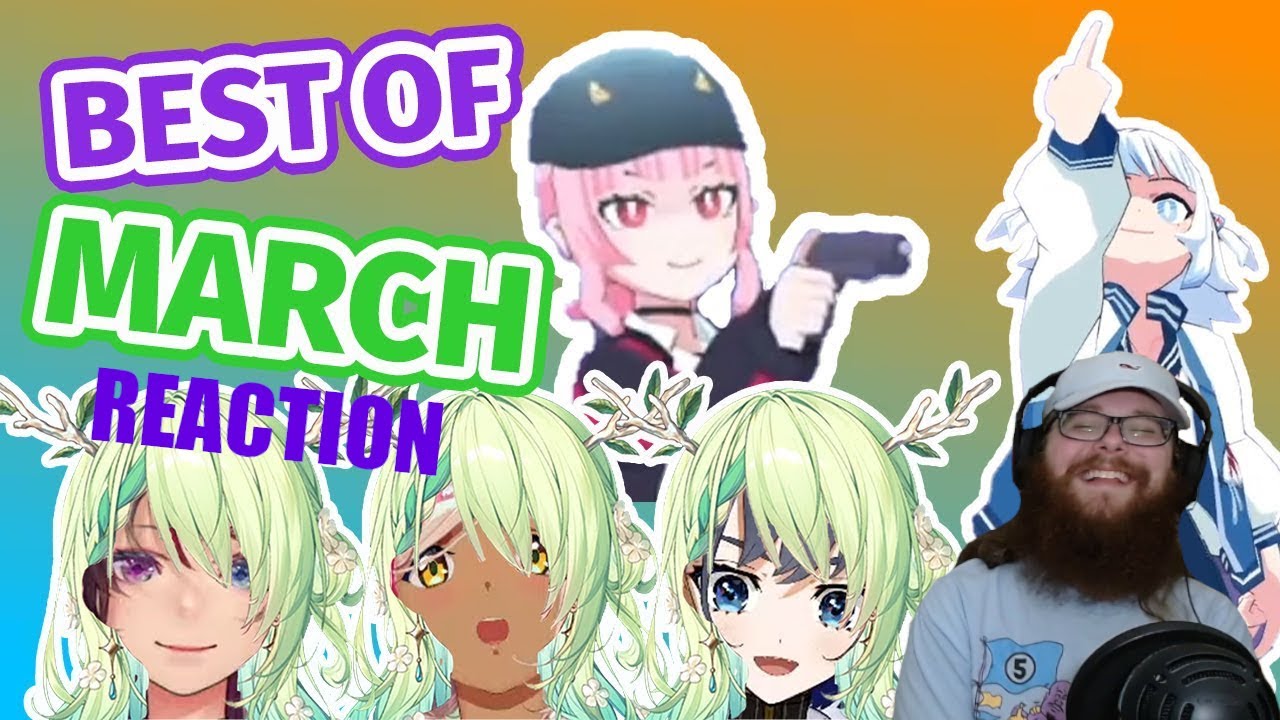 Best Of Hololive EN - March 2022 Vtuber REACTION!