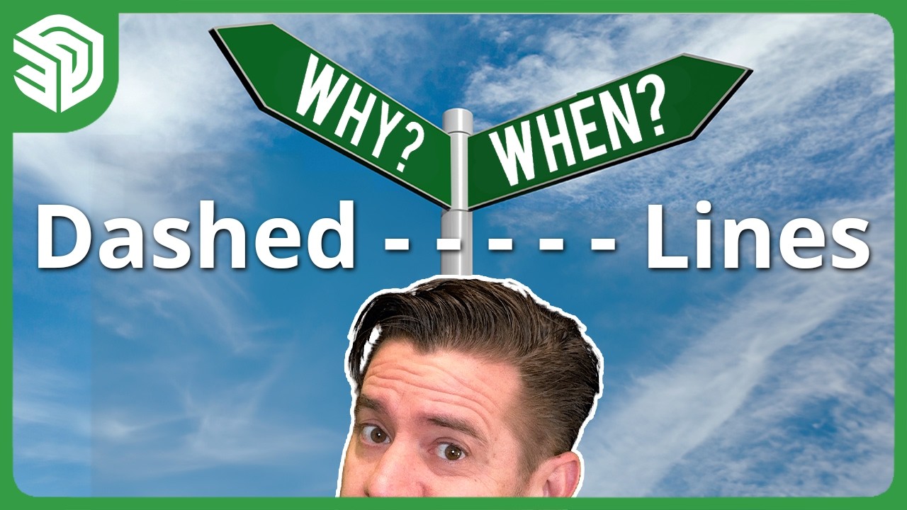 Why and When of Dashed Lines