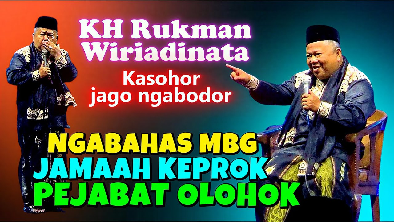 CERAMAH LUCU, KH RUKMAN WIRIADINATA TERBARU SPESIAL HUT MAJALENGKA