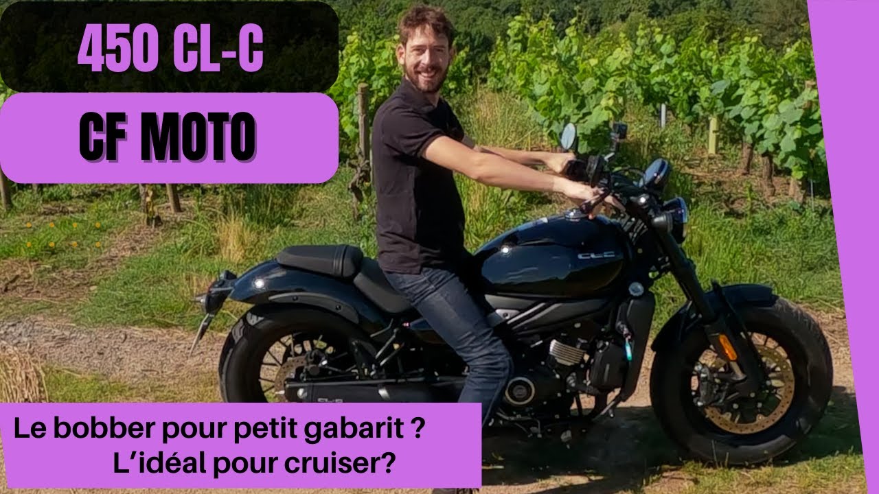 La 450CL-C de chez CF MOTO ▶︎ @antoninatb