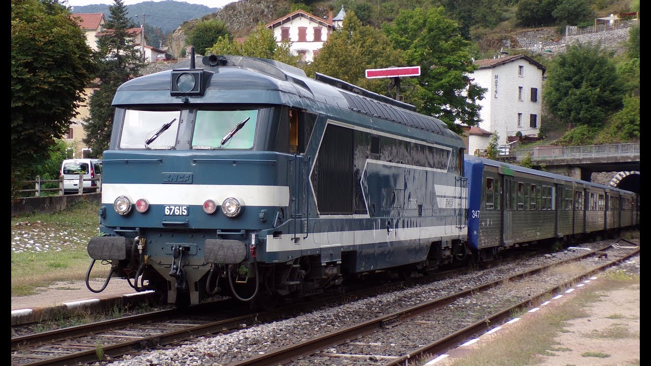 Le train touristique des Gorges de l'Allier