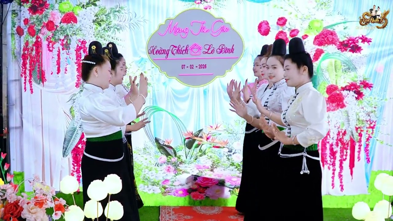 Múa pẳn khẩu chí Mừng tân gia HOÀNG THÍCH & LÒ BINH Bản chiềng sàng xã yên châu tỉnh sơn la